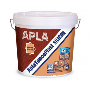 Tencuiala decorativa siliconica aspect bob cu bob granulatie 1,5 mm de exterior 24 kg Apla TencoPlast