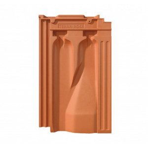 Tigla de aerisire Francia Terra Rosa natur