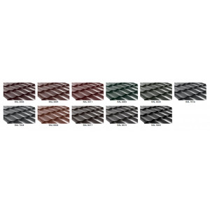 Tigla metalica Wetterbest Clasic mat 0.45mm - Img 6