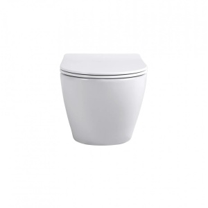 Vas WC suspendat rimless cu capac soft close, Prestige, Anahita - Img 3