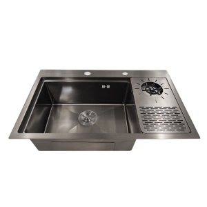 Chiuveta inox neagra