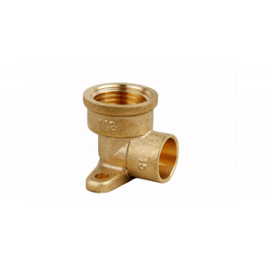 Cot perete cupru 15 mm x 1/2 filet interior