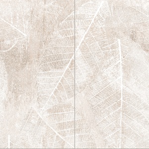Decor 2 elemente Clarity leaves A 119.8x119.8cm Tubadzin