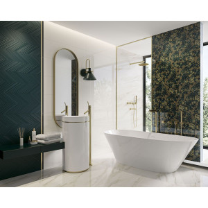 Decor INTENSE TONE GREEN INSERTO HEKSAGON A 17.1x19.8cm - Img 2