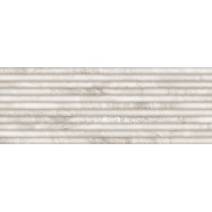 Faianta CADENCE STONE ROLL STR, baie/bucatarie, interior, ivoriu mat, tip piatra riflaj 32.8x89.8