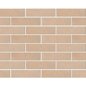 Faianta elevatie MATTONE SABIA BEIGE, interior/exterior, bej deschis mat, tip caramida 6.6X24.5cm  - Img 2