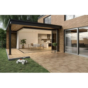 Faianta elevatie MATTONE SABIA BROWN, interior/exterior, maro deschis mat, tip caramida 6.6X24.5cm  - Img 3