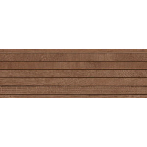 Faianta LISTON OXFORD COGNAC, baie/bucatarie, interior, maro inchis, tip riflaj 33.1x100 Porcelanosa