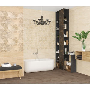 Faianta TEMPERA PRINT BEIGE 4842 24.4x74.4cm - Img 3