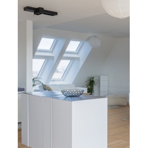 Fereastra mansarda din PVC cu 2 sticle, 54x98cm, cu termoizolatie ROTO - Img 3