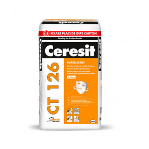 Glet de interior pe baza de ipsos 20kg Ceresit CT 126