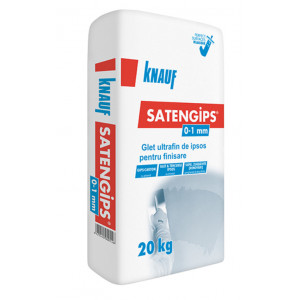 Glet finisare ultrafin de ipsos Satengips 20kg Knauf