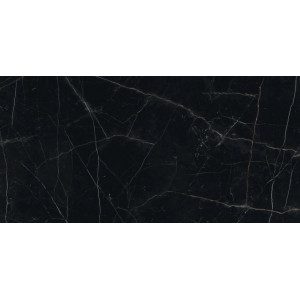 Gresie MARVEL DREAM BLACK ATLANTIS tip marmura, negru, portelanata, rectificata, interior 75X150cm Atlas Concorde - Img 3