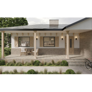 Gresie MATTONE PIETRA OCHRA 30X30cm Paradyz - Img 3