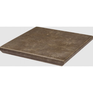 Gresie treapta colt ILARIO BROWN 33X33cm Paradyz