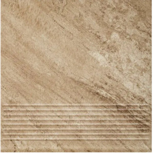 Gresie treapta MATTONE PIETRA BEIGE 30X30cm Paradyz - Img 1