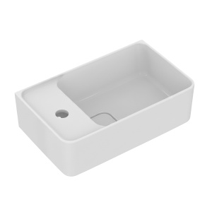 Lavoar baie pe blat STRADA II, dreptunghiular, alb din ceramică, 45x27cm, Ideal Standard