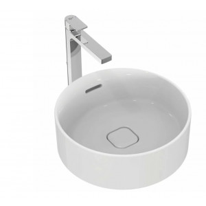 Lavoar baie pe blat Strada II, rotund alb din ceramica Ideal Standard - Img 2