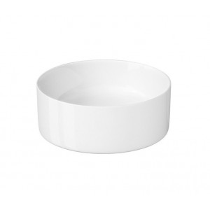 Lavoar baie rotund pe blat Crea 38cm Cersanit K114-020 - Img 2