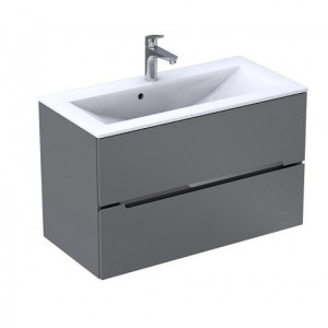 Mobilier SILVER 90cm 2 sertare soft-close - Img 2