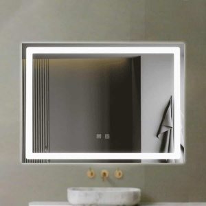 Oglinda dreptunghiulara Smart cu touch si dezaburire 80x60cm