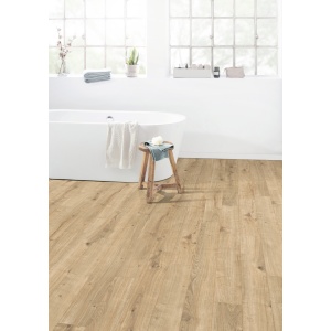 Parchet laminat Stejar Dunnington deschis EL2102, 8 mm, rezistent la apa, AC4, EGGER - Img 1