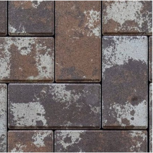 Pavaj Semmelrock Rettango combi 6cm cappuccino