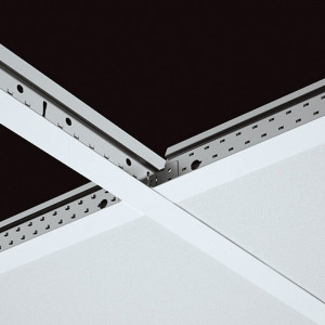 Profil compartimentare pentru tavan casetat alb T24/30 600mm Prelude S Knauf Ceiling - Img 2