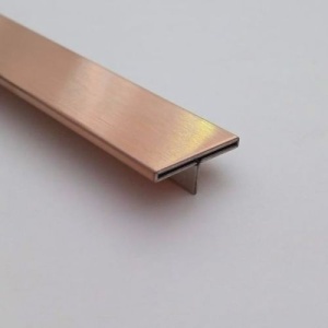 Profil trecere T cupru periat TLI 150.134 2.44ML/BUC