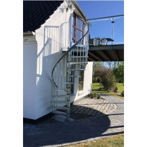 Scara de exterior in spirala diametru 125cm -16 trepte Toronto Dolle