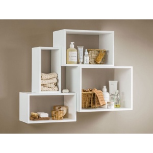 Set 4 rafturi de perete Windows Dolle