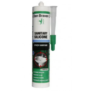Silicon sanitar transparent Den Braven