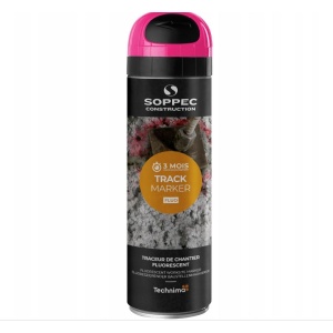 Spray marcaj fluorescent roz 500ml TRACK MARKER Soppec