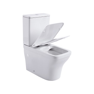 Vas WC BTW cu rezervor si capac Soft Close, Rimless, ceramica, alb, Elegance, Anahita - Img 4