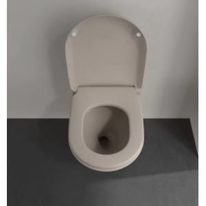 Vas WC suspendat Antao CeramicPlus, 56 x 37 x 35,5 cm, Almond, Villeroy&Boch - Img 3