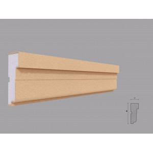 Ancadrament fereastra FP108 dimensiuni 100x38x2000mm - Img 1