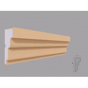 Ancadrament fereastra FP115 dimensiuni 120x50x2000mm - Img 1