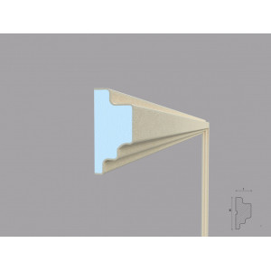 Ancadrament fereastra FP128 dimensiuni 110x53x2000mm - Img 2