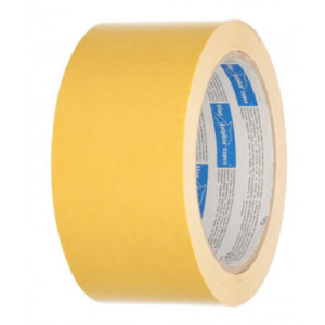 Banda hartie dublu adeziva pentru suprafete netede 25mx50mm - Img 2