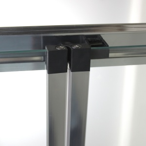 Cabina de dus patrata Recall cu usi pliabile, sticla 6 mm, 90 × 90 cm – Anahita - Img 5