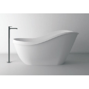 Cada freestanding ovala din compozit, SORRENTO cu preaplin integrat ventil click-clack inclus MRM631216171103, Cast Marble