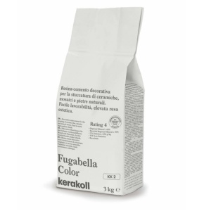 Chit de rosturi gresie/faianta Alb KK2 3kg FUGABELLA COLOR KERAKOLL