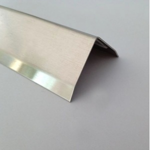 Cornier cu laturi tesite Inox periat din inox 25X25 LCI 250.132 2.44ML/BUC