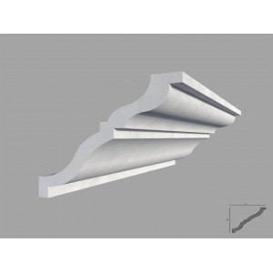 Cornisa de interior BC11 dimensiuni 135x135x2000mm - Img 1