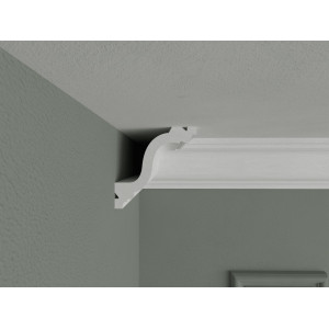 Cornisa de interior poliuretan BC37 dimensiuni 96.5x96.5x2000mm - Img 2