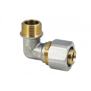 Cot strangere pentru teava multistrat D26 x 3/4" filet exterior