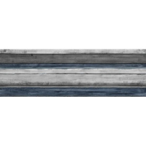 Decor COLORPLAY BRUSH CREAM M4Q5 30x90cm, interior, baie-bucatarie, albastru-gri mat, Marazzi