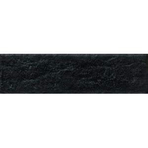 Faianta elevatie SCANDIANO NERO, interior/exterior, negru mat, tip caramida 6.6X24.5cm