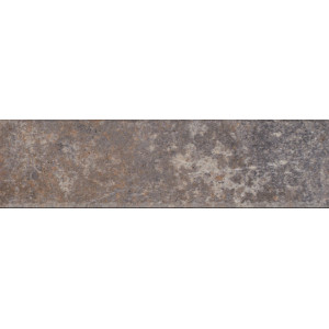 Faianta elevatie VIANO GRYS, interior/exterior, gri-maro mat, tip caramida 6.6X24.5cm