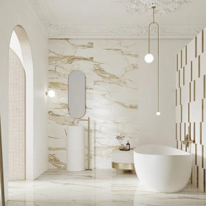 Faianta Warm Wind White 29.8x89.8 Paradyz - Img 3